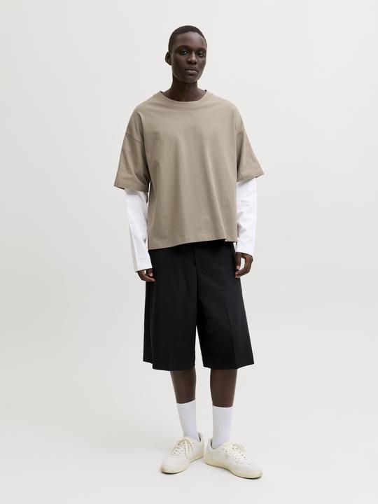 Produktbild Jack & Jones Jcobiarritz Doublelayer Tee Ls Styd Ss26 (M)