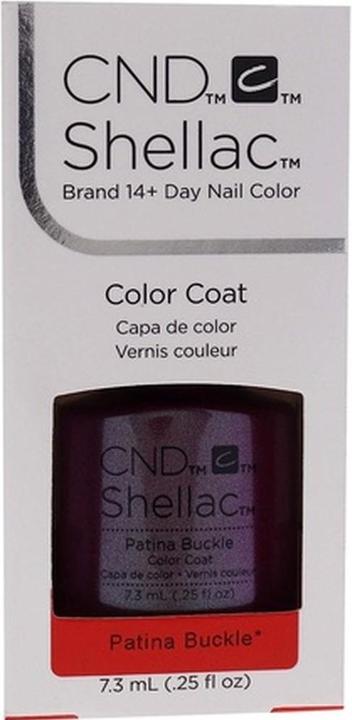 Produktbild CND Shellac - Color Coat Patina Buckle (Blau, Lila, UV-Gel Lack)