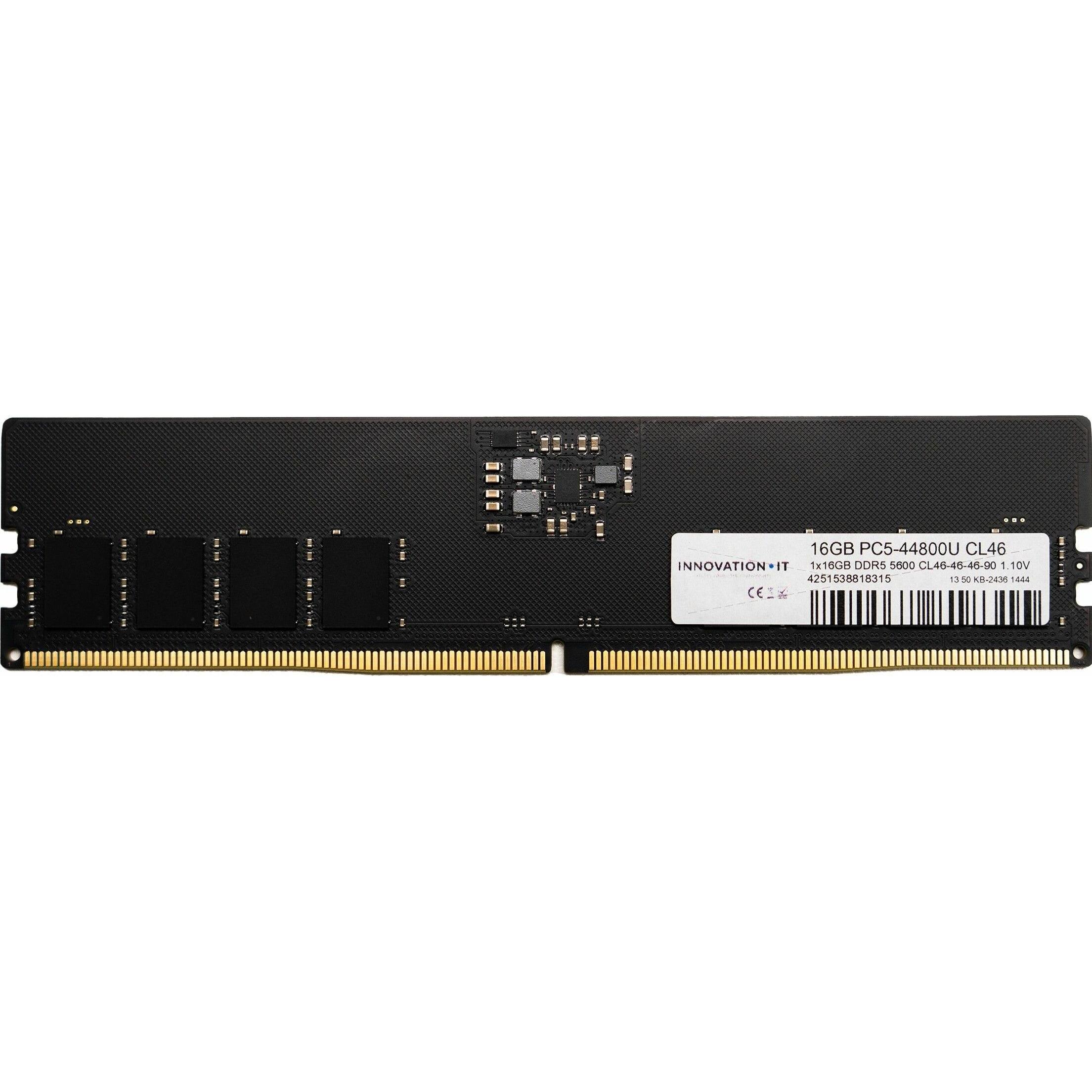 Innovation IT 5600 16GB CL46 1.10V (CL46-46-46-90) (DDR4-RAM), RAM
