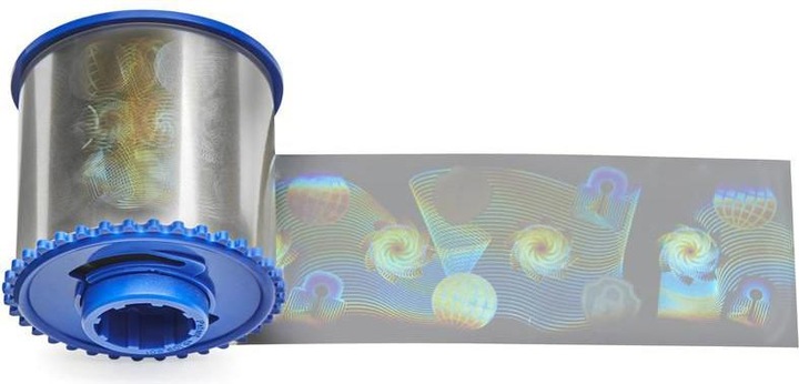Actual product image Zebra Stock Holo Safe Globe 1mil (725 Piece, 25.40 µm)