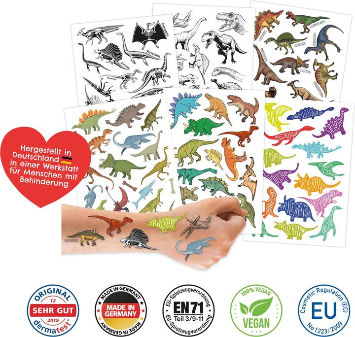 Papierdrachen dinosaurs