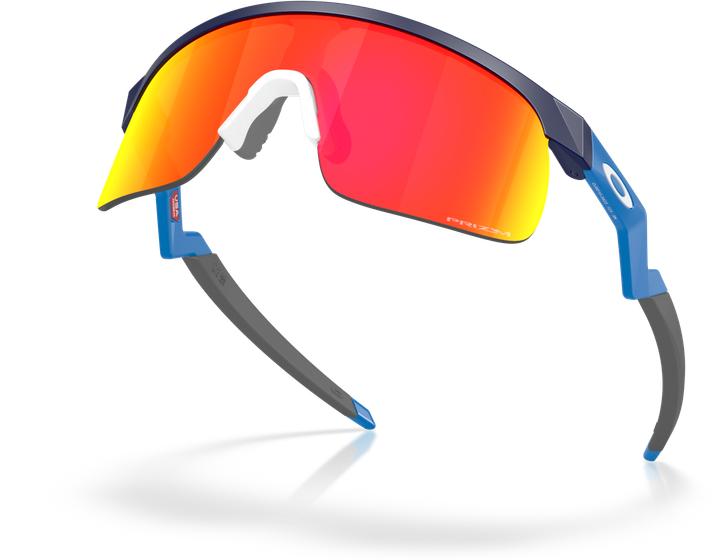 Actual product image Oakley Resistor (Matt Blue, Matt navy blue, prizm ruby, Prizm ruby)