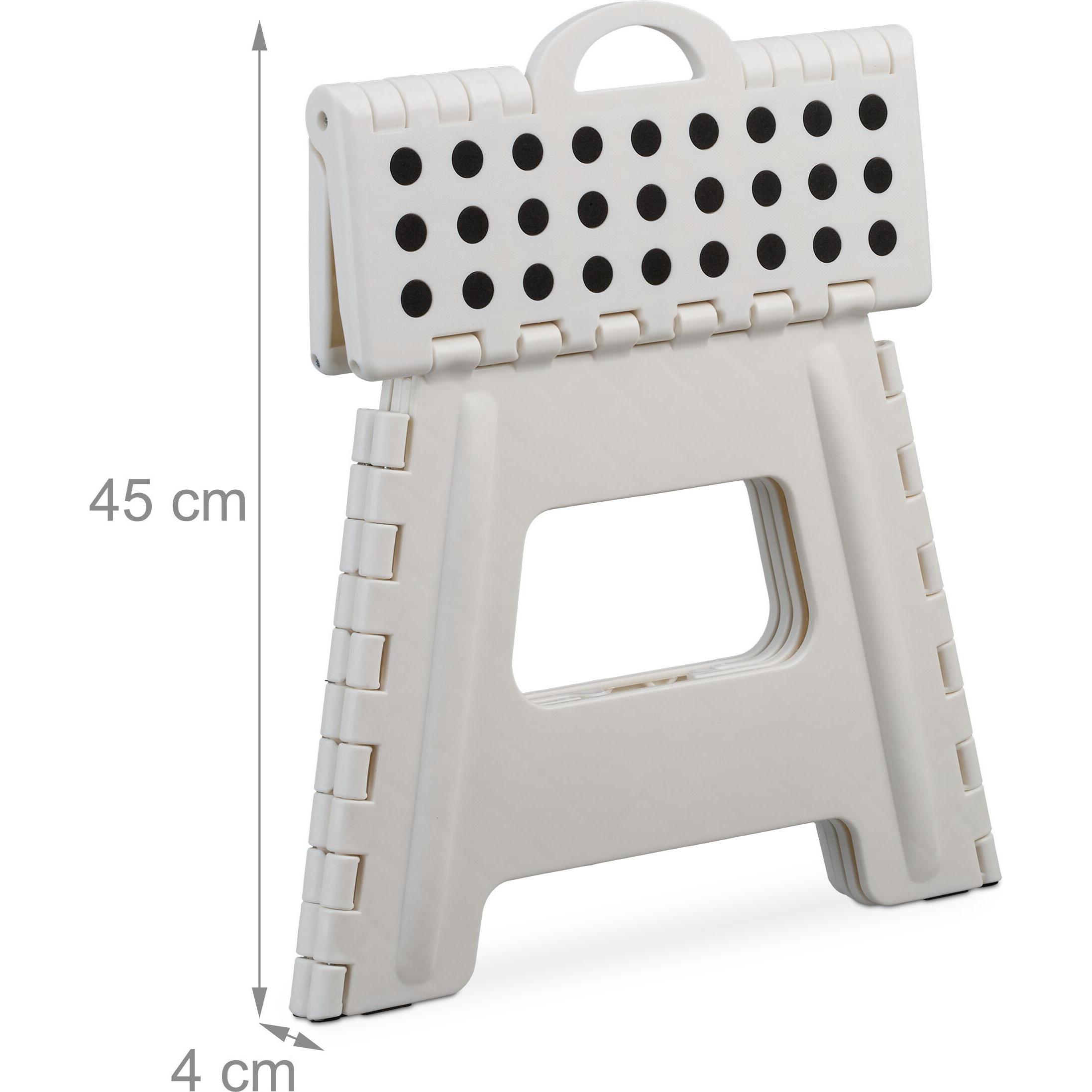 Thumbnail - Relaxdays, Hocker + Pouf, Klapphocker