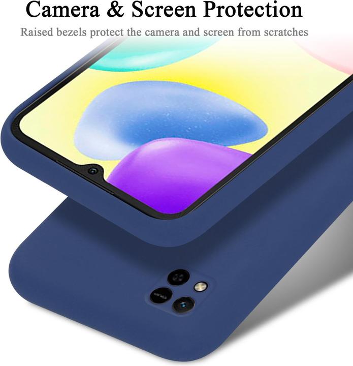 Produktbild Cadorabo TPU Liquid Silicone Case Hülle für Xiaomi RedMi 9C / RedMi 10A (Xiaomi Redmi 9C, Xiaomi Redmi 10A)