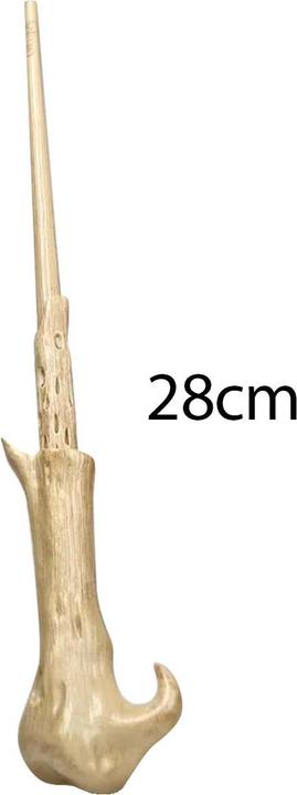 Actual product image Beast Kingdom Harry Potter - Stylo à Bille Baguette Magique de Voldemort (Beige, 1x)