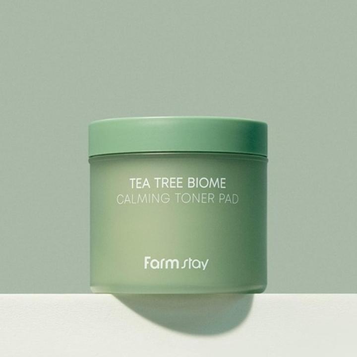 Actual product image Farm Stay FARMSTAY Tea Tree Biome Calming Toner Pad Gentle Exfoliating Daily Face Toner Pad with PHA 140ml (140 ml)