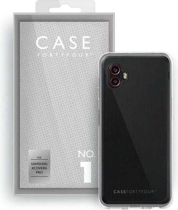 Image du produit Case FortyFour Couverture souple No.1 transparente (Samsung Galaxy XCover 6 Pro)