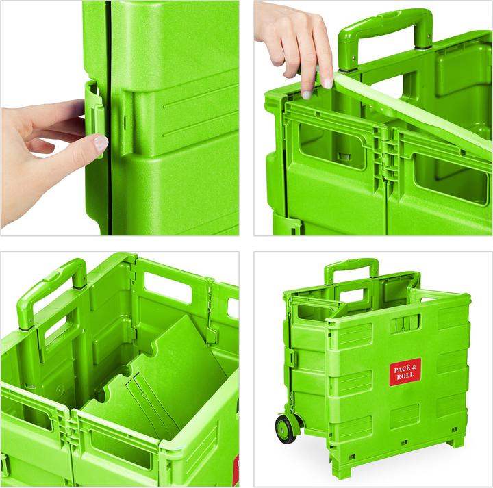 Image du produit Relaxdays Chariot à provisions