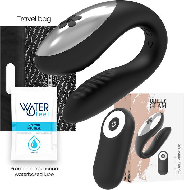 Image du produit Brilly glam Vibromasseur pour couple "We Love" avec télécommande