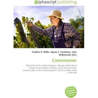 Thumbnail - Commoner, Fachbücher von Agnes F. Vandome, Frederic P. Miller, John McBrewster