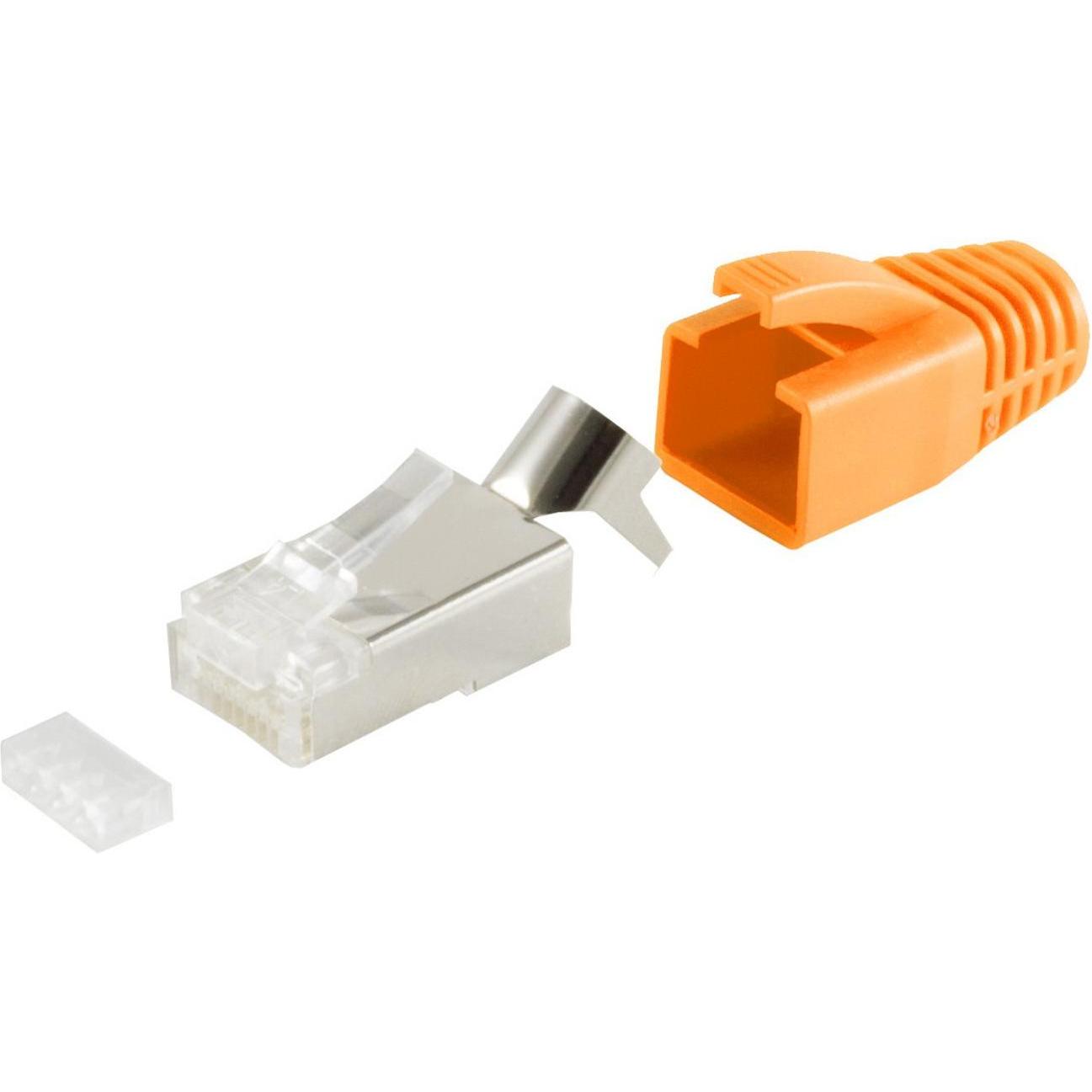 Thumbnail - Shiverpeaks S/CONN maximum connectivity Netzwerk Modular Stecker RJ45 SET für Verlegekabel bis AWG 23, Stecker m (23 m),...