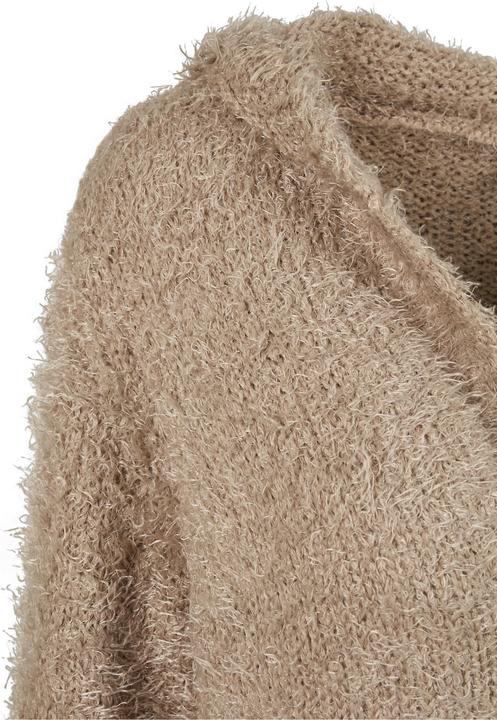 Produktbild Urban Classics Ladies Hooded Feather Cardigan (XXL)