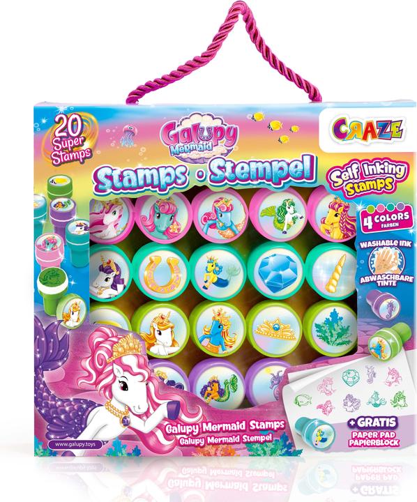 Actual product image Craze Stempel Galupy Mermaid