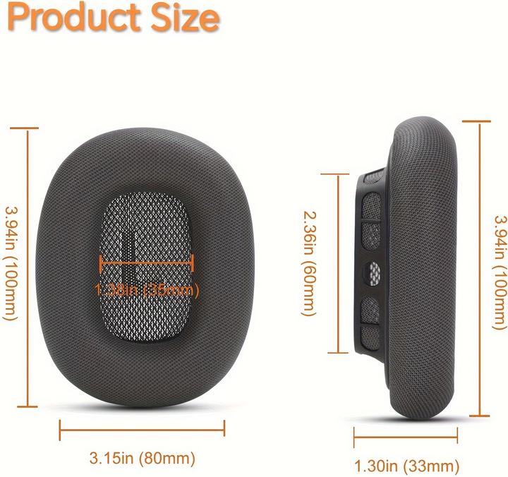 Produktbild PhoneLook Ohrpolster mit verstärktem Magnet (2er Set) (Apple AirPods Max)