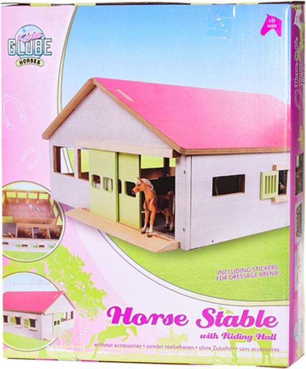 Actual product image Sombo Horse stable pink wood