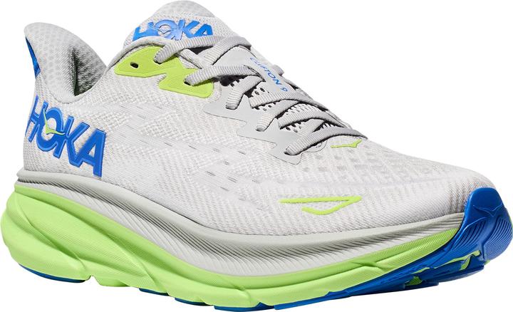 Actual product image Hoka Clifton 9 Laufschuhe Stardust / Electric Cobalt Herren (46.5, 47)