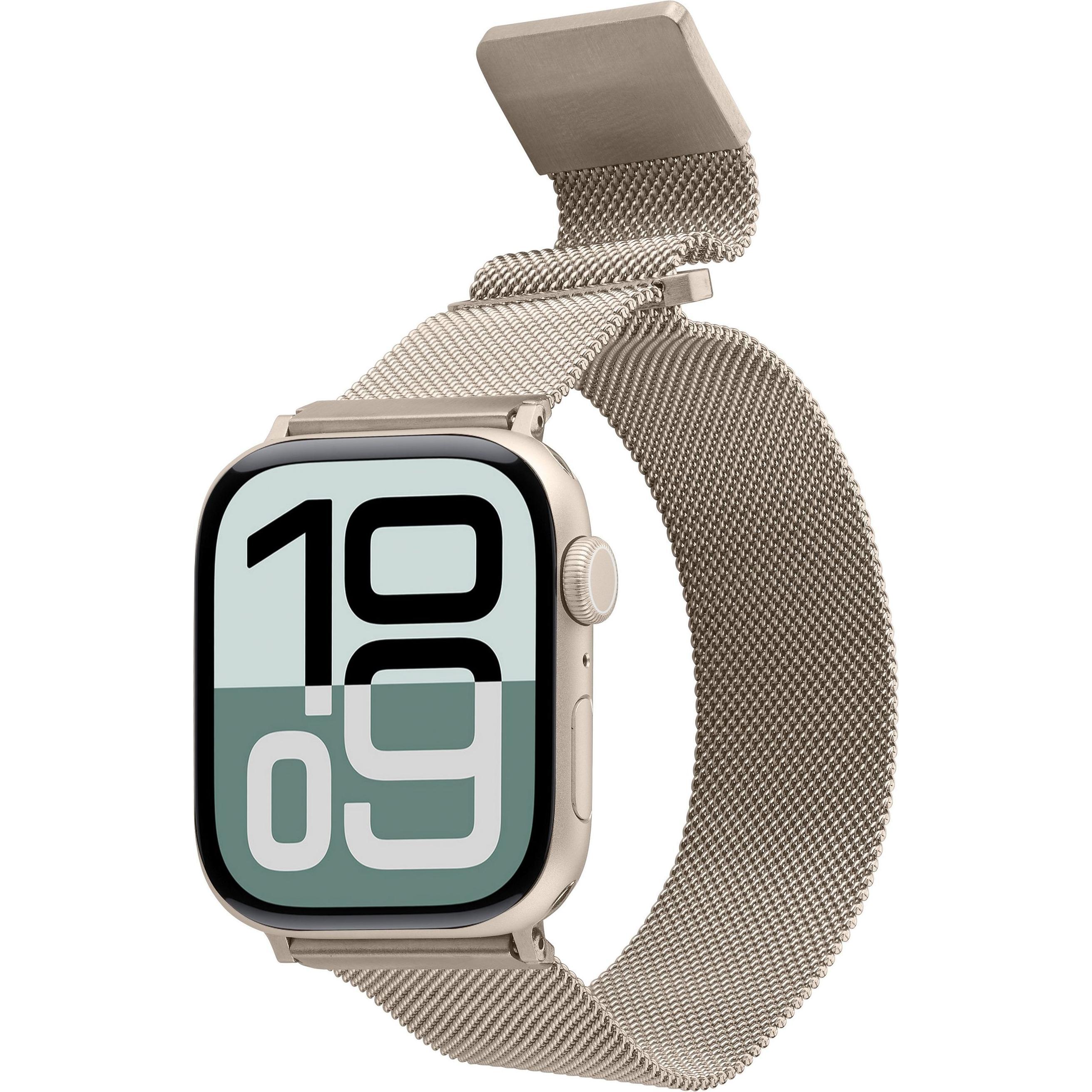 Thumbnail - Cellularline Steel Band - Apple Watch (Stainless Steel, Apple Watch Ultra), Uhrenarmband, Beige