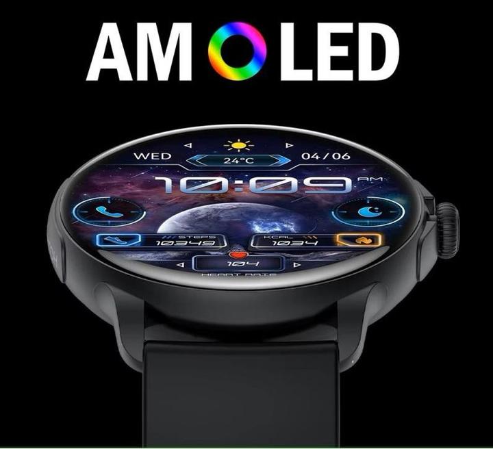 Produktbild Damen-Smartwatch RNCF35 SCHWARZ Armband + Armband (46 mm)