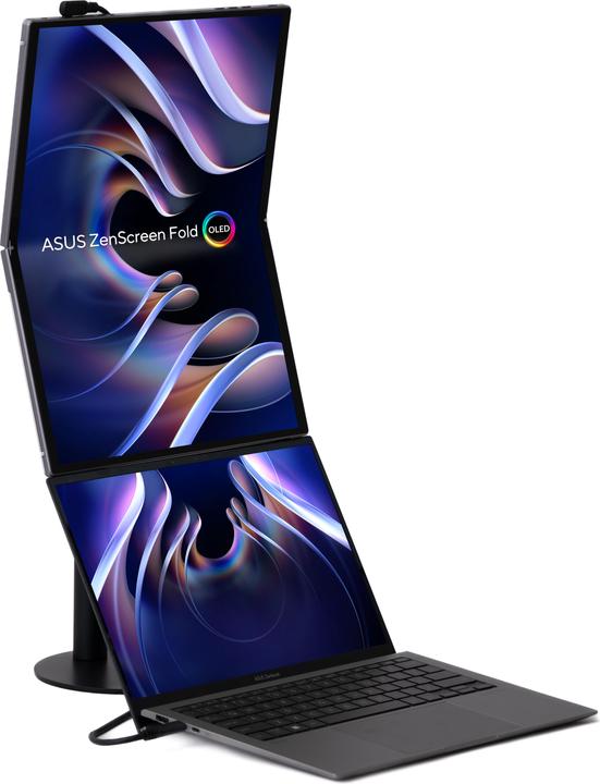 Actual product image ASUS ZenScreen Fold OLED MQ17QH (2560 x 1920 pixels, 17.30")