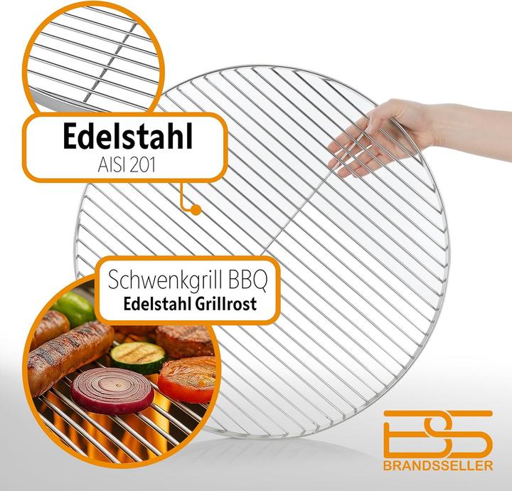 Produktbild Brandsseller Edelstahl Grillrost