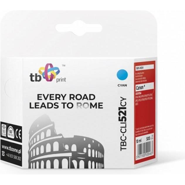 Print, Cartucce, Tusz do Canon CLI-521 TBC-CLI521CY CY