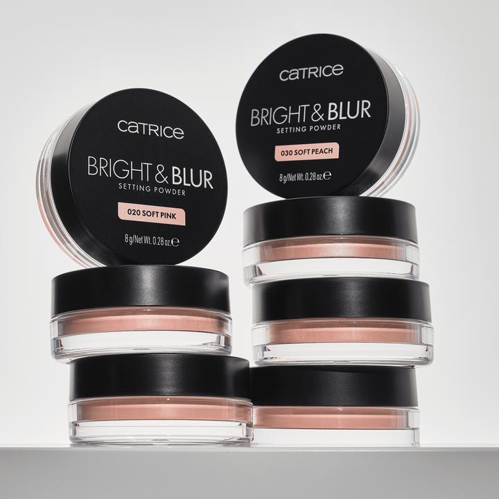 Produktbild Catrice Bright & Blur Setting Powder (030 Soft Peach)