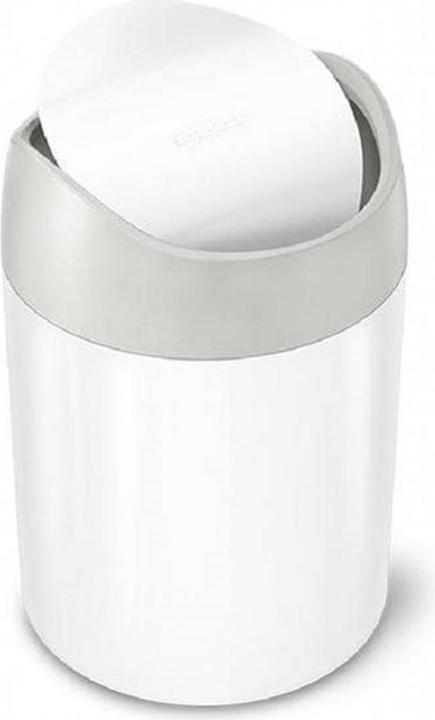 Produktbild Simplehuman Abfalleimer 1.5 l, Weiss (1.50 l)