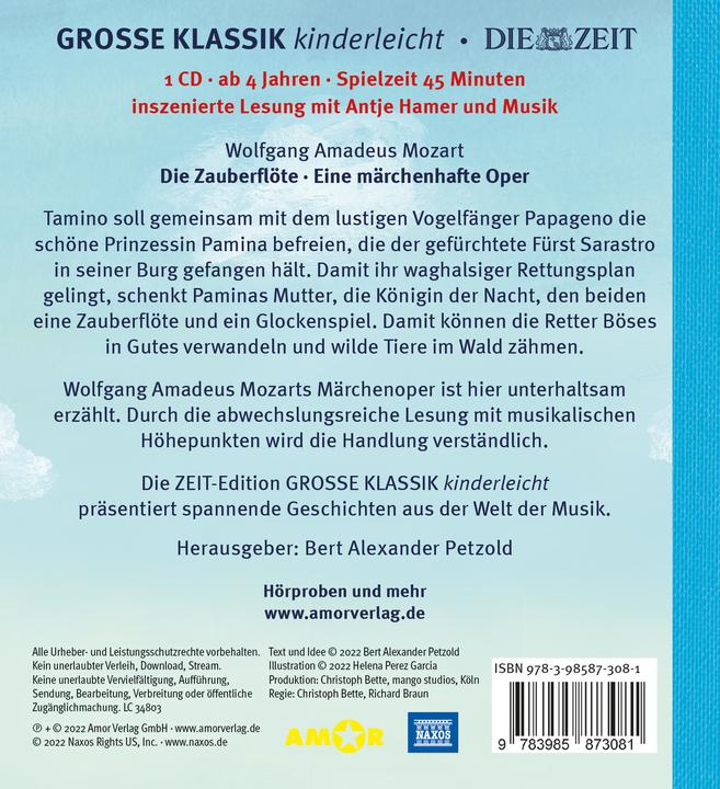 Actual product image The Magic Flute. A fairytale opera (Helena Perez Garcia, Bert Alexander Petzold, Antje Hamer, Wolfgang Amadeus Mozart, German)