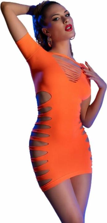 Chilirose CR 4704 ROBE ORANGE S/M (S, M)