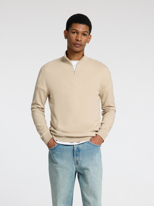Immagine prodotto Selected Homme Maglia con mezza zip (S)