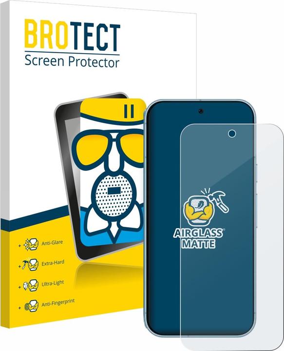 Actual product image BROTECT Protective glass Protective film glass Film screen protector matt (1 pcs., Google Pixel 9)