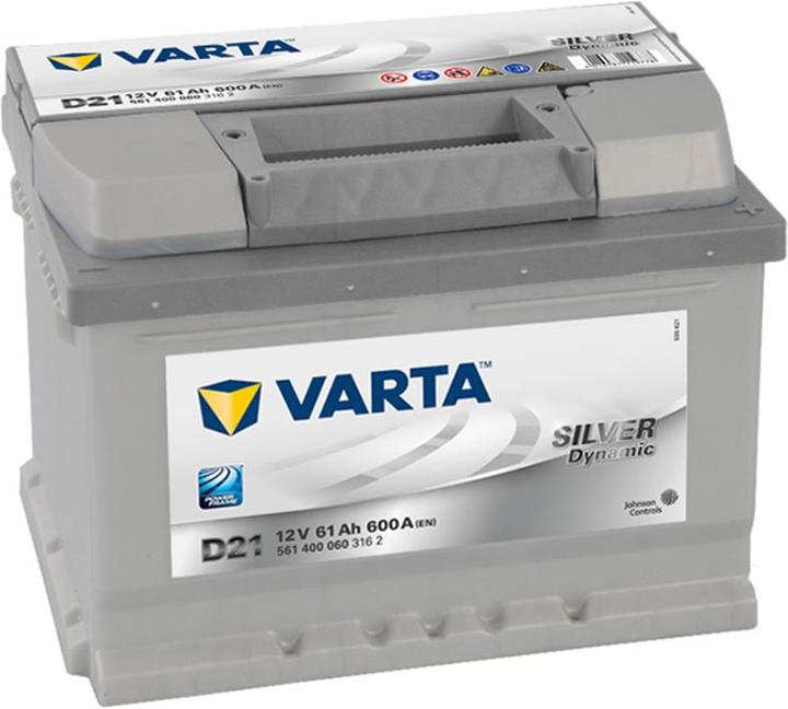 Image du produit Varta Silver Dynamic D21 (12 V, 61 Ah, 600 A)