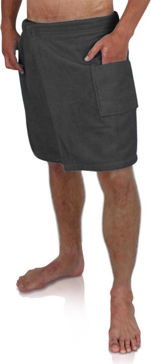 Image du produit Normani Kilt de sauna pour homme en coton bio Mersin