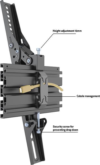 Produktbild Multibrackets Monitor Rahmen, für Säulenmontage, 50"/2766
