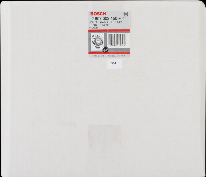 Produktbild Bosch Professional Zubehör Schlauch, 5 m, 35 mm, für GAS 11-21 PAS 11-21 PAS 12-27 PAS 12-27 F