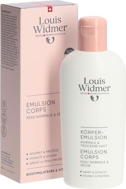 Image du produit Widmer Louis Körperemulsion ohne Parfum 200 ml (Lait pour le corps, 200 ml)