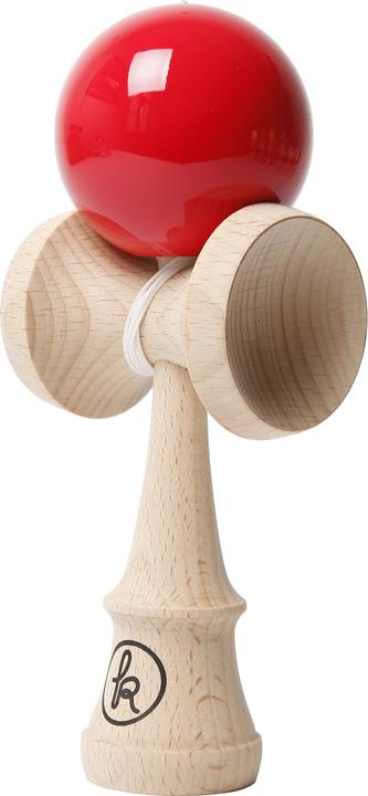 Actual product image Kendama Europe PLAY One red Kendama (Dutch, English, French, German, Italian)