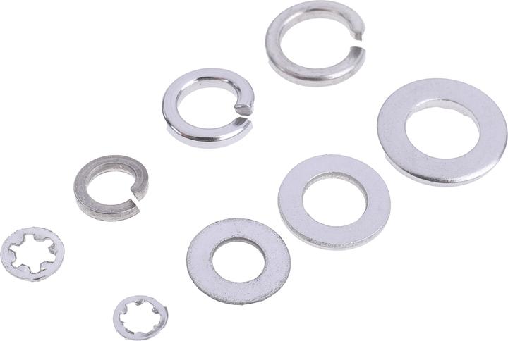 Produktbild RS PRO Scheibensortiment A2 M2 - M6 (M2, M2.5, M3, M4, M5, M6)