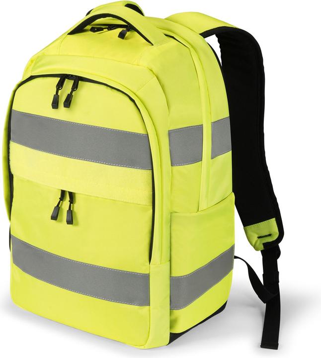 Produktbild Dicota Backpack HI-VIS 25 Litre Yellow (25 l)