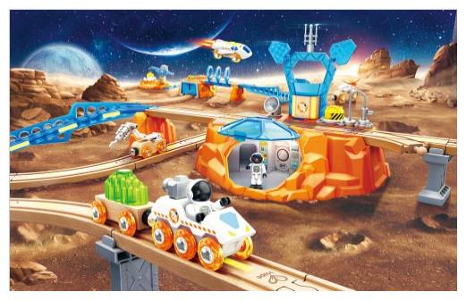 Image du produit Hape Kit de rail d'exploration de Mars