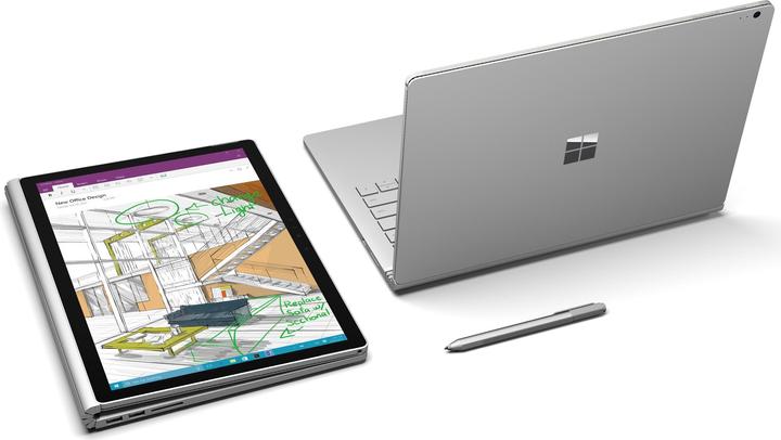 Produktbild Microsoft Surface Book - US-Layout (13.50", Intel Core i5-6300U, 8 GB, 128 GB, US)
