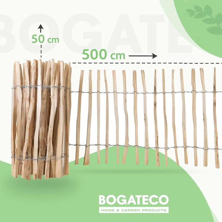 Actual product image Bogateco Staketenzaun