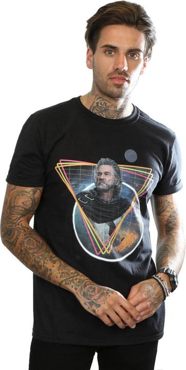 Actual product image Mens Guardians Of The Galaxy Neon Ego T-Shirt (S)