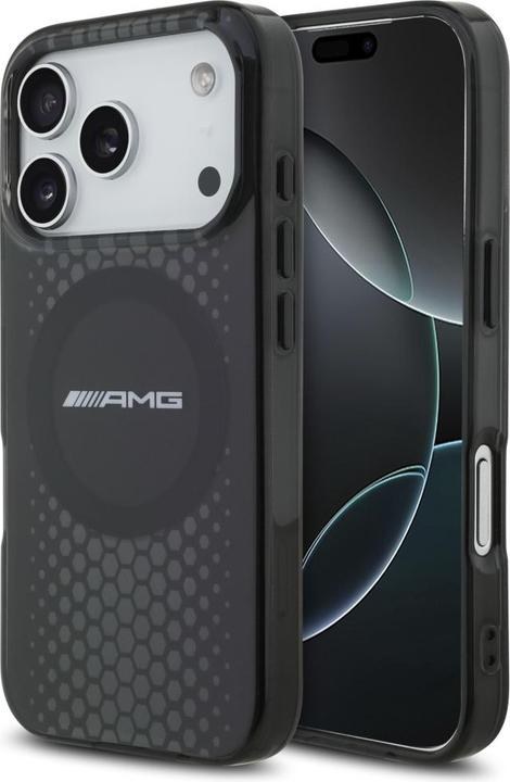 Produktbild Mercedes Case AMG Double Layer Transparent Graphics MagSafe for iPhone 17 Pro black (Apple iPhone 17 Pro)