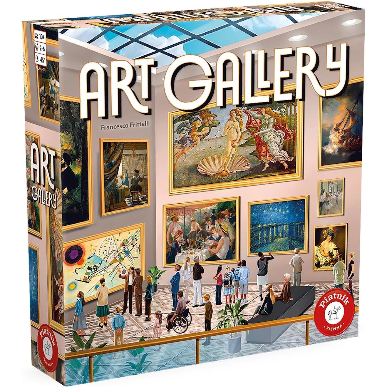 Piatnik Galleria d'arte f (Ceco, Francese, Polacco, Slovacco, Tedesco, Ungherese, 2 - 6 Giocatori)