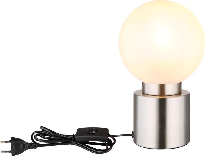 Image du produit Globo Lampe de table Marka nickel mat 1xE14 (E14)