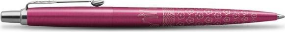 Actual product image Parker Pen Retractable biros JOTTER Tokyo, metallic pink Stroke width: M, stroke colour: blue, barrel made of (Pink, 1 x)