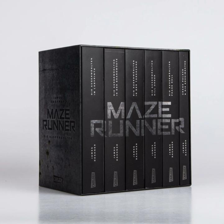 Immagine prodotto Maze Runner Slipcase (6 volumi in brossura, incluso il volume bonus con "Crank Palace" e "The (James Dashner, Katharina Hinderer, Anke Caroline Burger, Ilse Rothfuss, Tedesco)