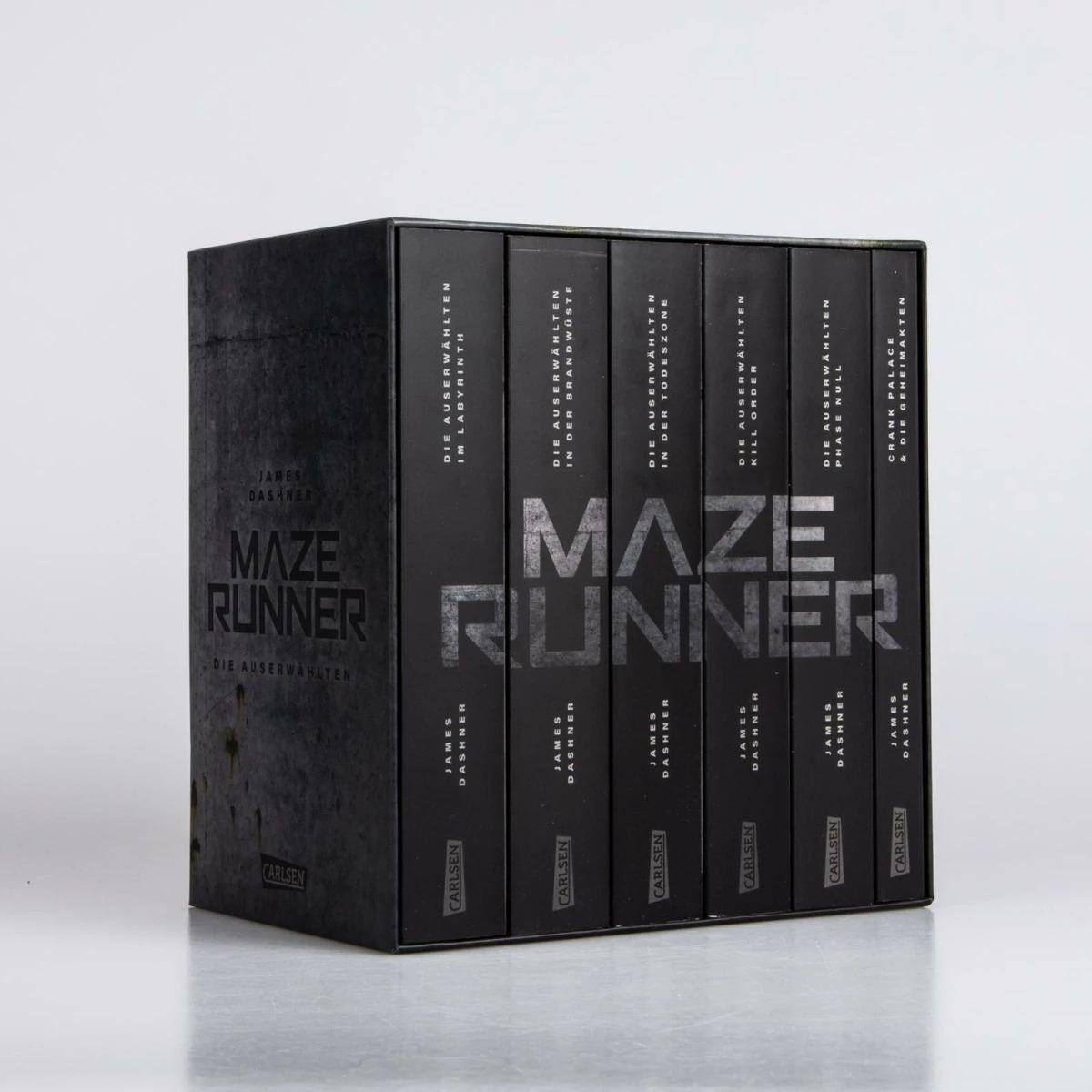 Thumbnail - Maze-Runner-Schuber (6 Bände im Taschenbuch-Schuber inklusive Bonusband mit »Crank Palace« und »Die, Hörbücher von James...