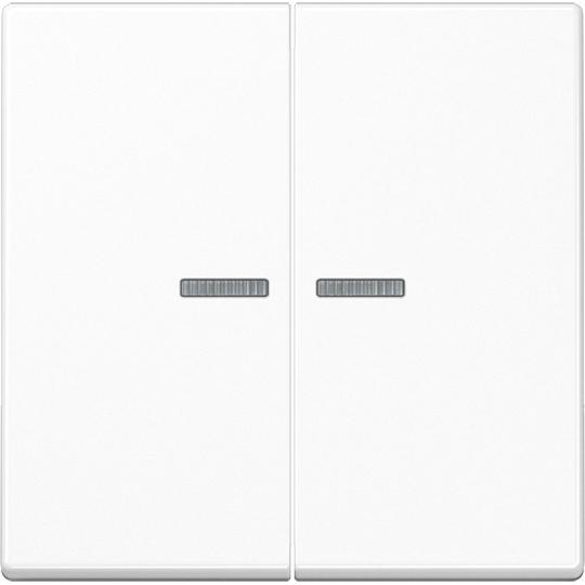 JUNG, Zubehör Schalterprogramm, A10921STRFWW KNX RF Taster